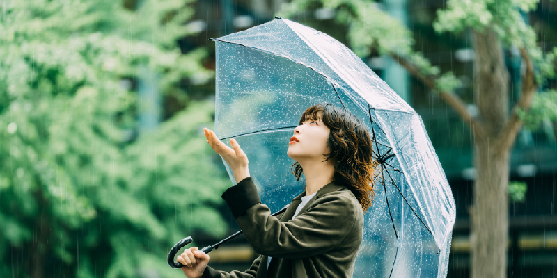 雨に濡れない快適な外構計画