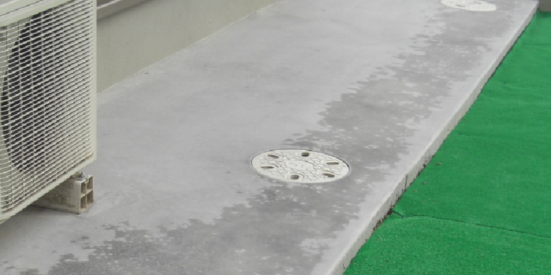 コンクリートに色ムラが出る原因