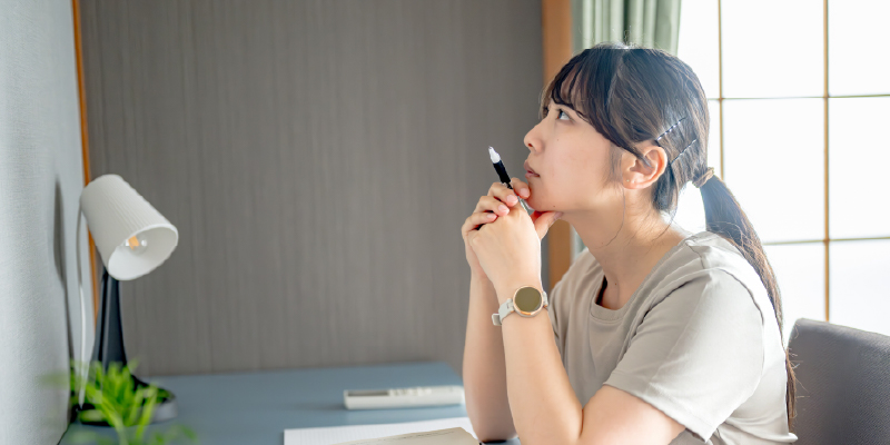 コンパクト住宅での在宅ワークの課題