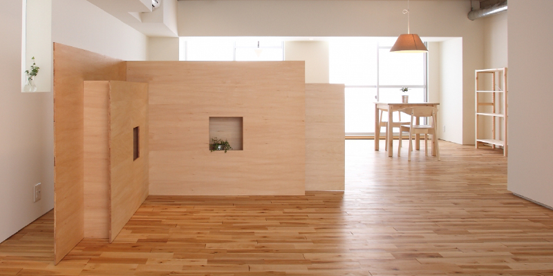 限られた空間を有効に使う間取りの工夫