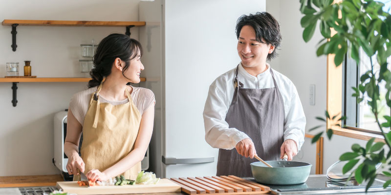 キッチンリフォームで調理がスムーズに