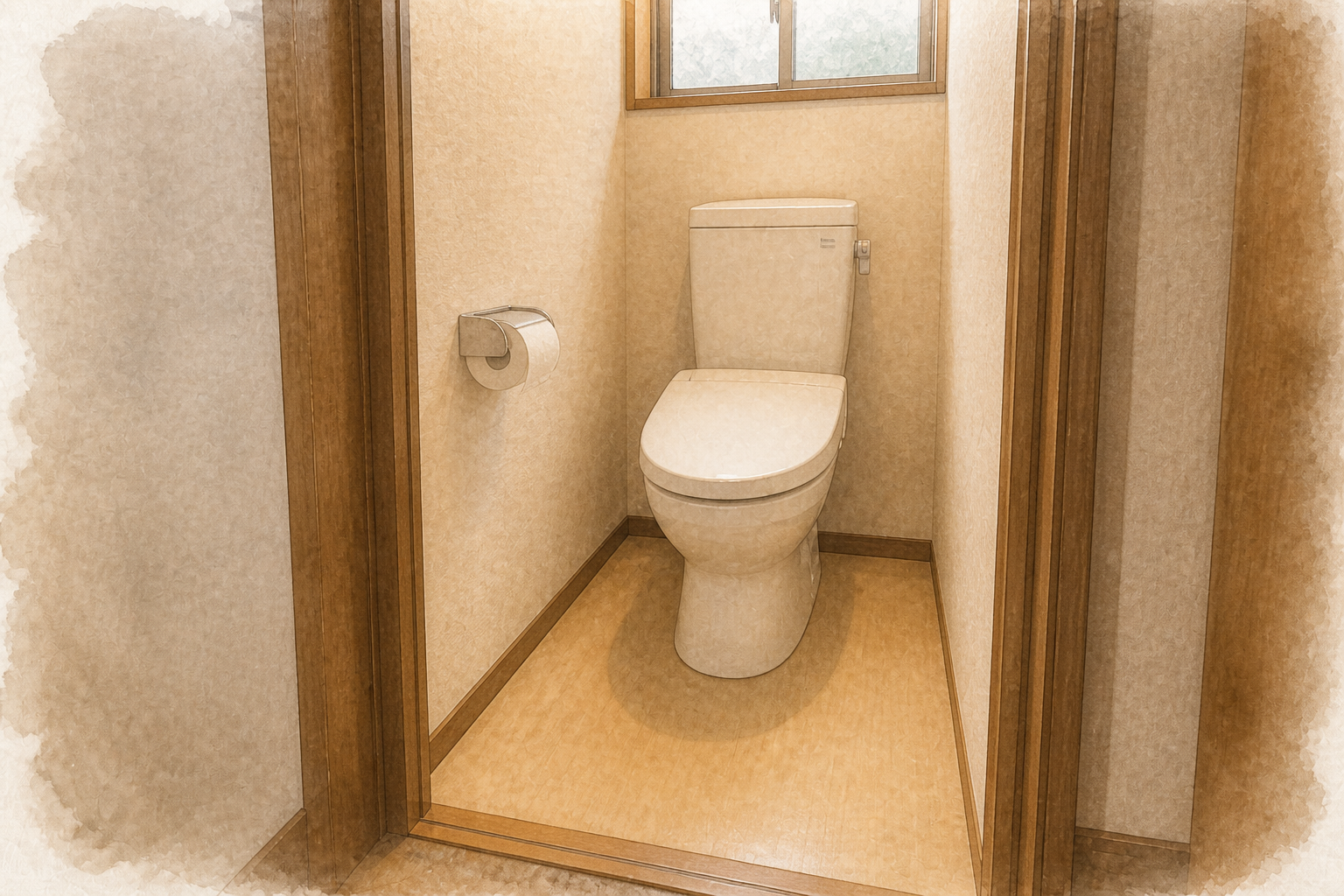 段差をなくして洋式トイレへ変えた提案