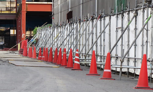 仮囲い・バリケード設置