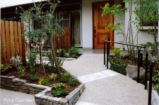 アプローチ全面バリアフリー改修