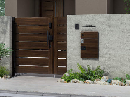 門扉・門柱まわりの操作しやすい設計