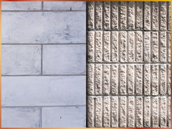 ブロック積みと化粧ブロックの違い