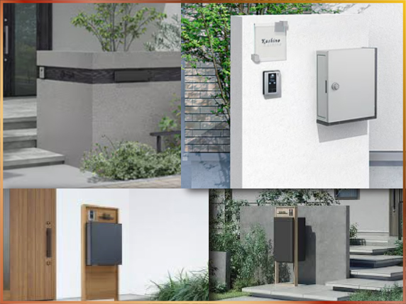 表札・ポスト・宅配ボックスの設置タイプ