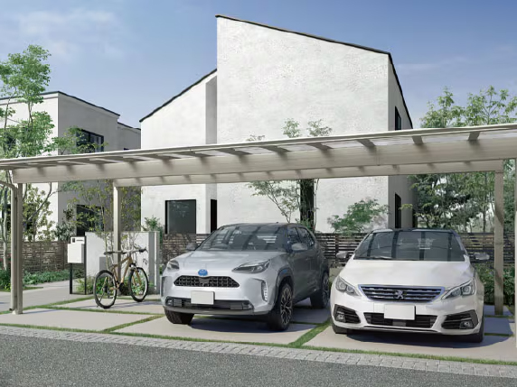 外構全体と統一感のあるデザイン提案