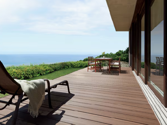 屋外空間を快適に使える憩いの場