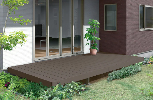 人工木ウッドデッキ（コンパクト）