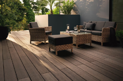 人工木ウッドデッキ（ワイド）