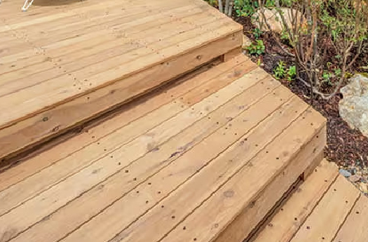 天然木ウッドデッキ