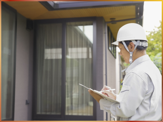 排水の現地調査