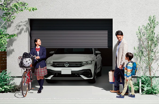 1台用スチールガレージ（シャッター付）