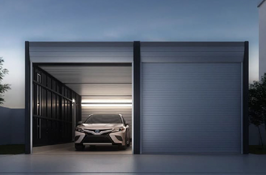 2台用ワイドガレージ（スチール製）