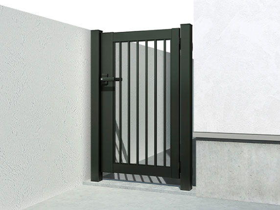 敷地条件に合った門扉設置