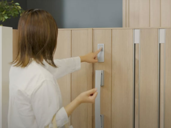 電動門扉の使用イメージ