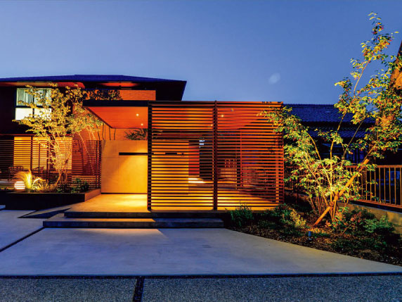 住宅の印象を引き立てる演出効果