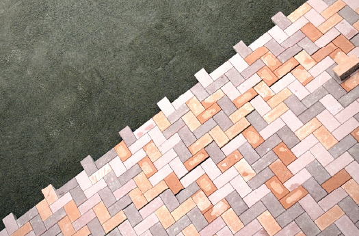 インターロッキング駐車場