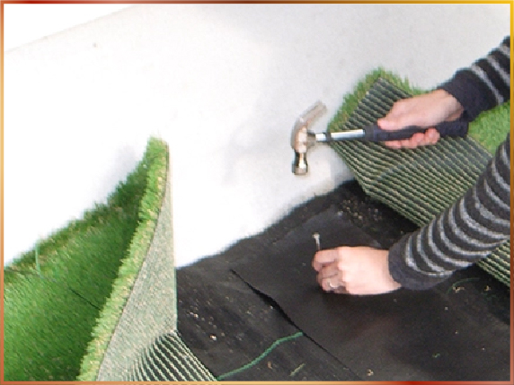 防草シート・砂利敷きの仕上げ方