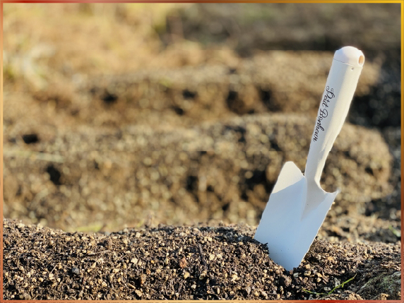 防草シート施工の下地処理