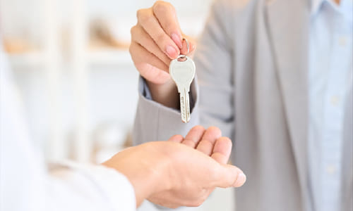 契約・鍵渡しまでサポート