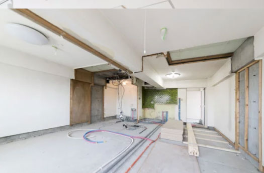 マンションスケルトンリフォーム施工