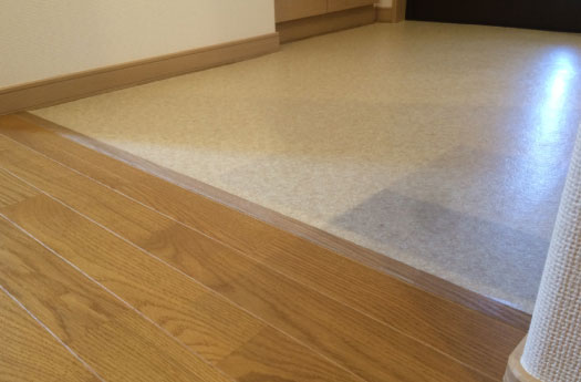 段差解消（敷居・玄関框・室内段差）