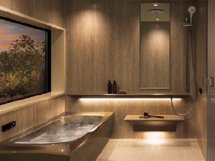 ホテルライクな浴室デザイン