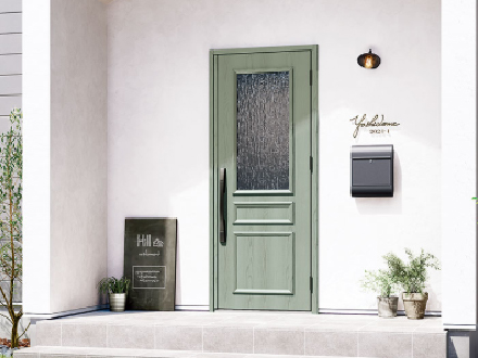 外観のテイストに合わせた素材・色選び