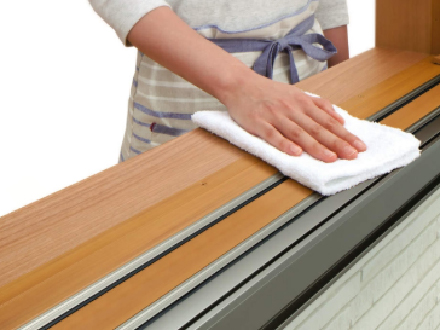 開けやすく、掃除しやすい機能性も追加可能