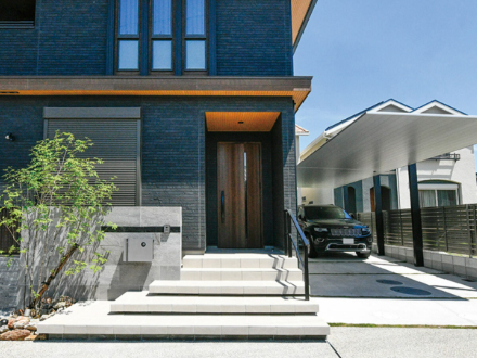 玄関ポーチや庇の設計