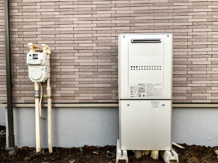 既存配管の確認