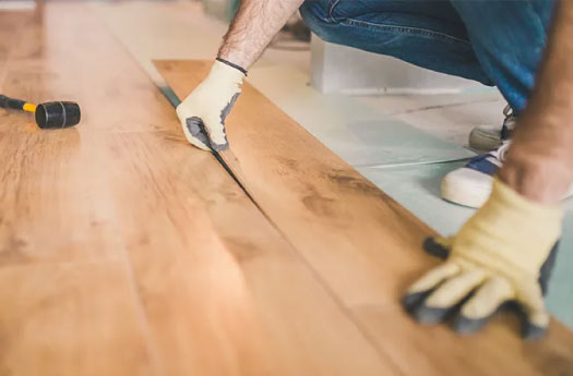 フローリング張替