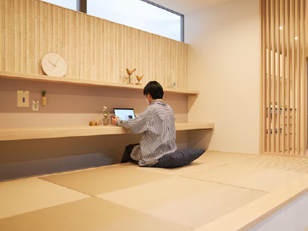 洋室から和室へ変更｜ライフスタイルに合わせて和の空間を取り入れる