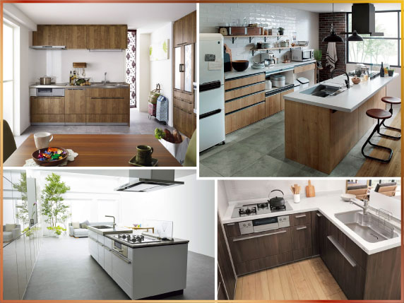 キッチンレイアウトの選び方