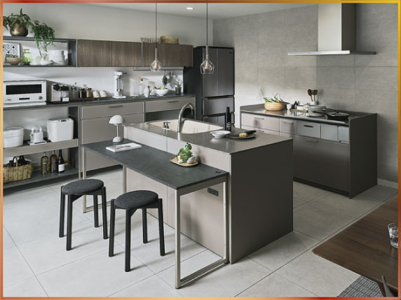 使いやすいキッチン配置