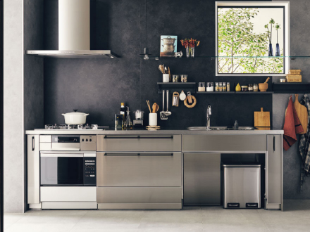 壁付け型キッチン