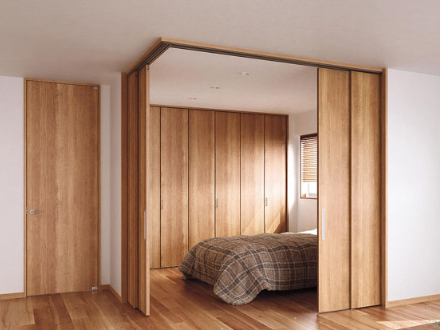 可動式間仕分けで柔軟な使い方に対応