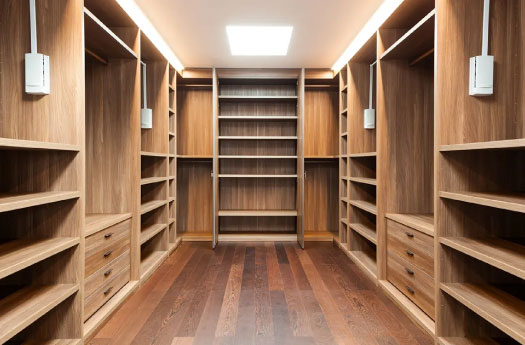 ファミリークローゼット施工