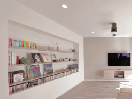 壁面一体型収納