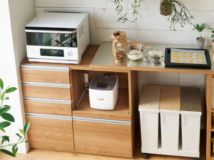 可動棚・引き出しユニットの追加