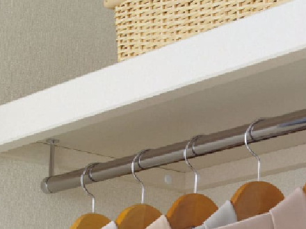 ハンガーパイプ・収納ボックス