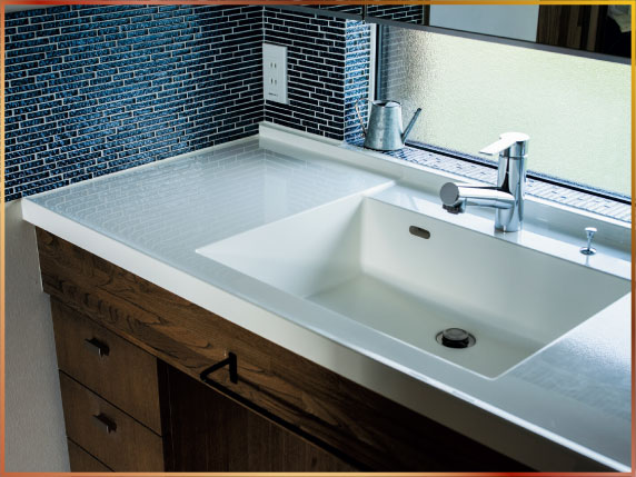 洗面台の清掃性ポイント