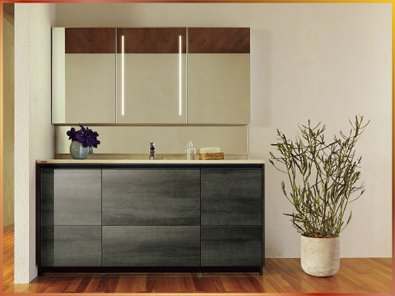 洗面台デザインと内装選び