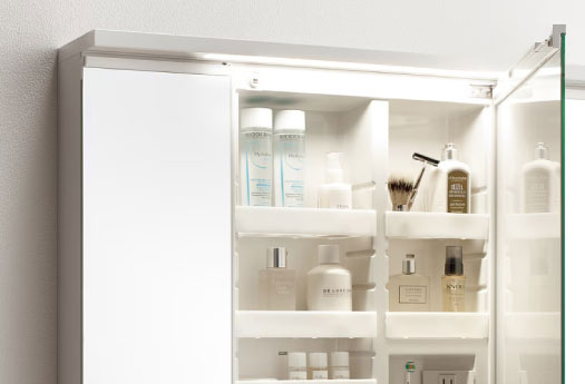 収納付き洗面台リフォーム