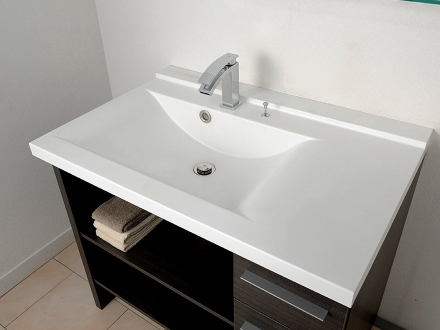 ボウル一体型カウンター