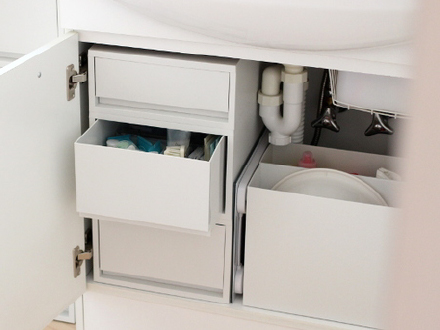 ファミリー用に収納力を重視したスタイル