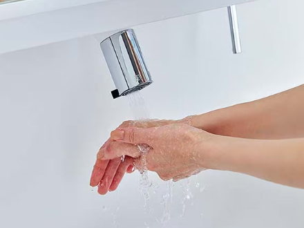 水栓の自動化・節水機能の追加