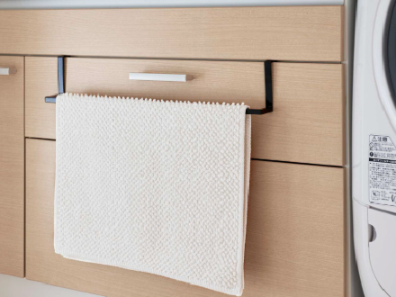 タオル掛け・ランドリースペースとの連携